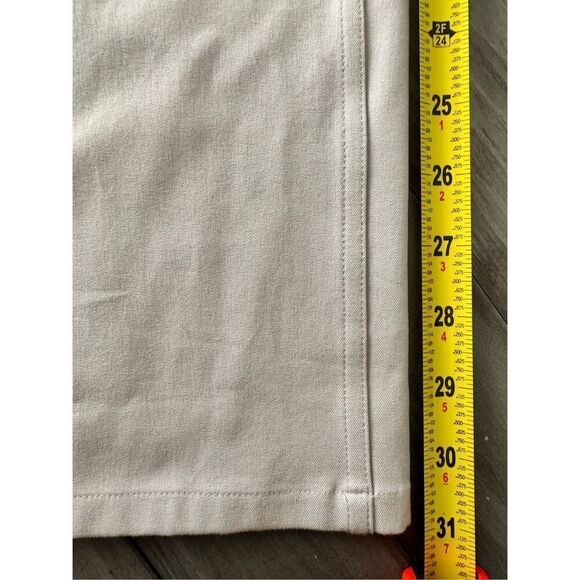 NWT Eileen Fisher Organic Cotton Muslin Straight Pants Jeans Size Large - Picture 11 of 11